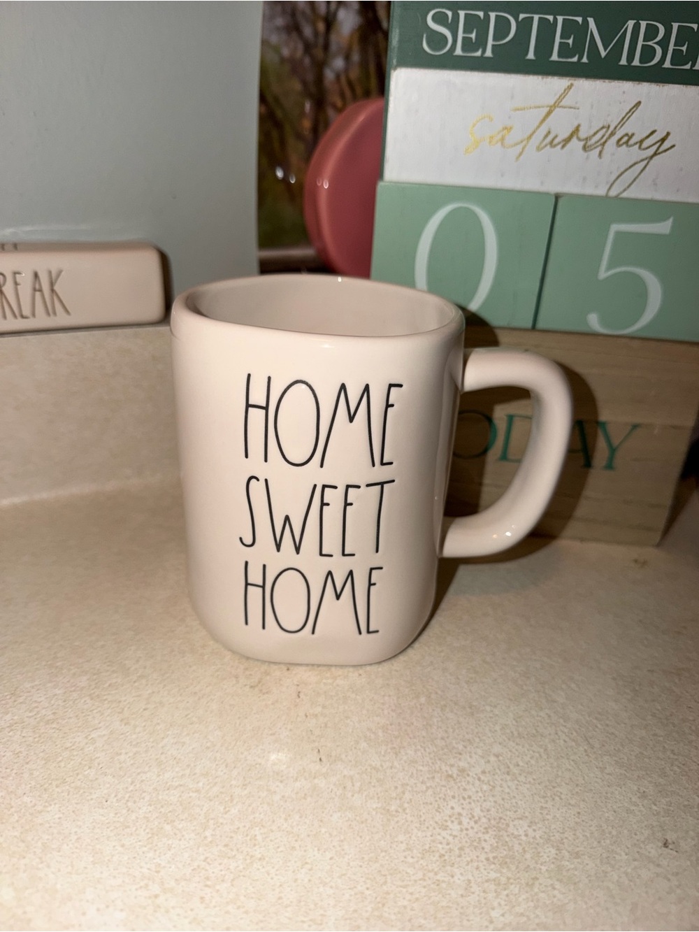 Rae Dunn snoopy home sweet home mug